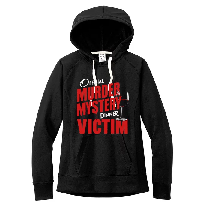 Murder Mystery Detective Documentary True Crime Women's Fleece Hoodie