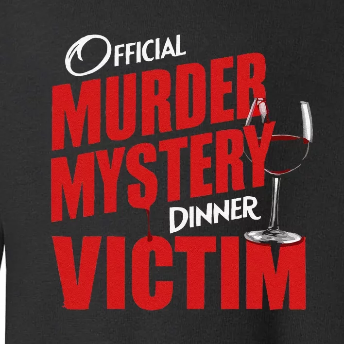 Murder Mystery Detective Documentary True Crime Toddler Sweatshirt