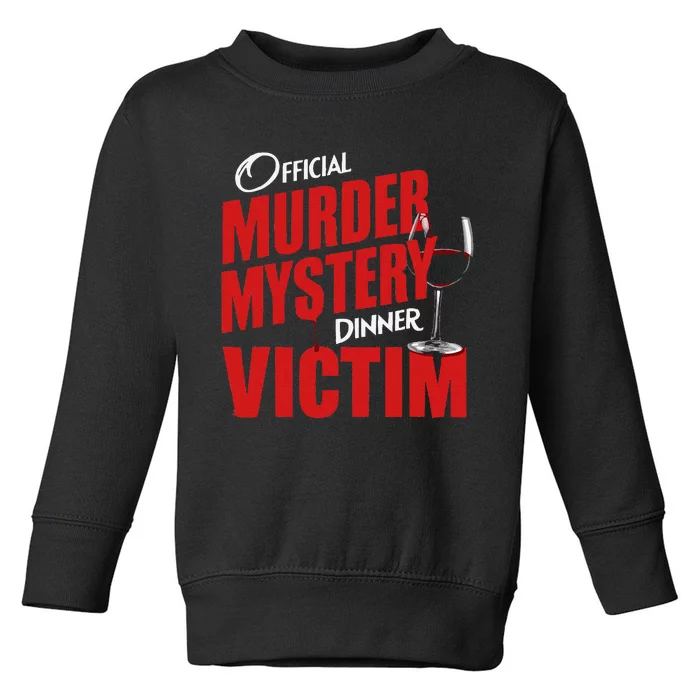 Murder Mystery Detective Documentary True Crime Toddler Sweatshirt