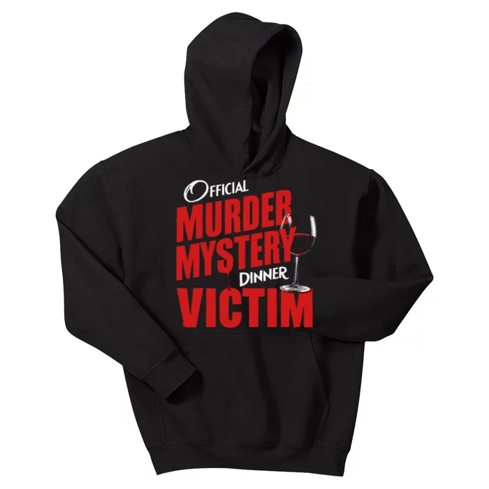 Murder Mystery Detective Documentary True Crime Kids Hoodie