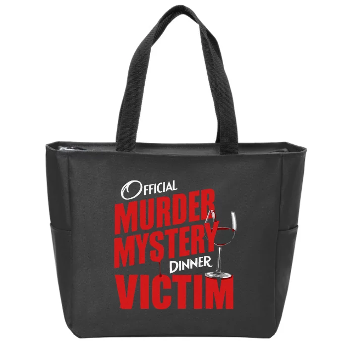 Murder Mystery Detective Documentary True Crime Zip Tote Bag