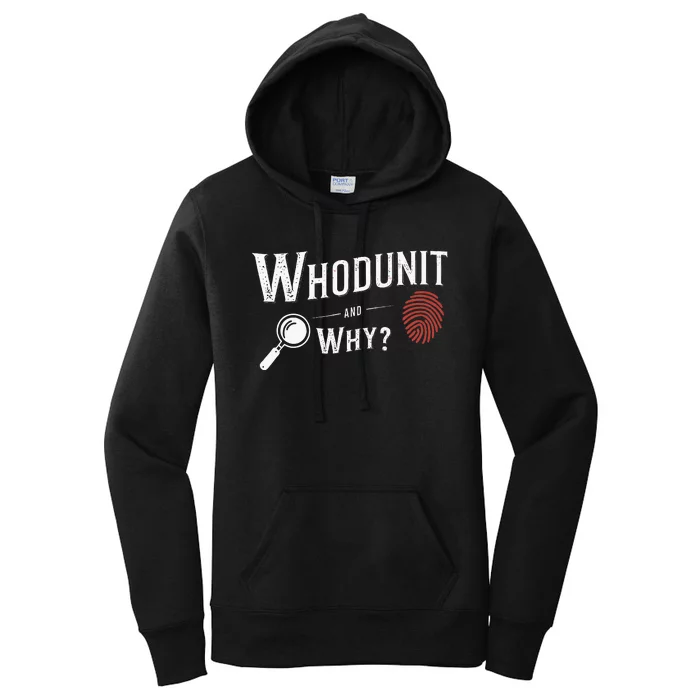 Murder Mystery Dinner Outfit Party Detective Mystery Women's Pullover Hoodie