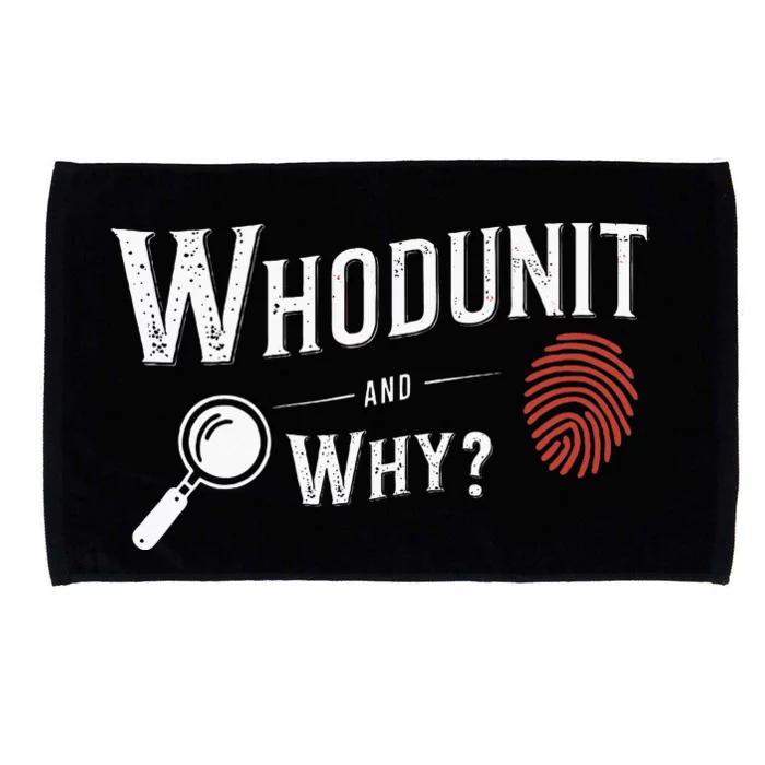 Murder Mystery Dinner Outfit Party Detective Mystery Microfiber Hand Towel