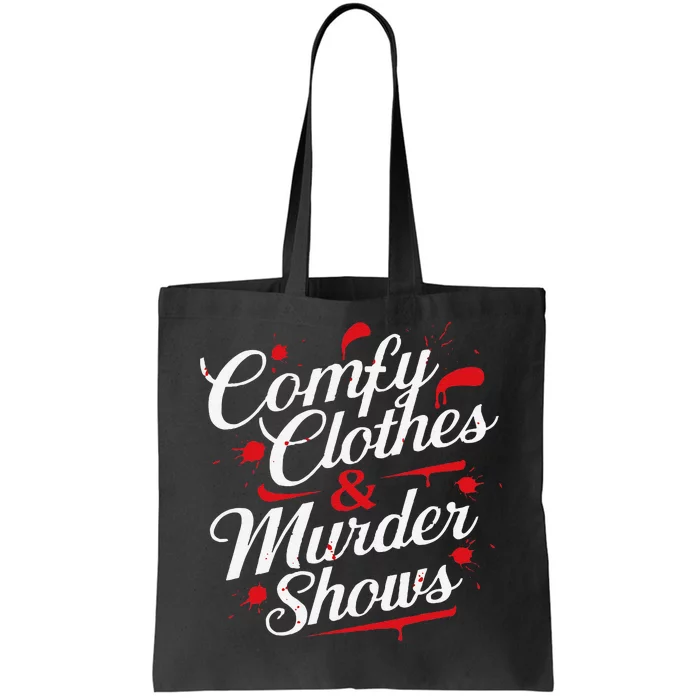 Murder Mystery Detective Documentary True Crime Tote Bag