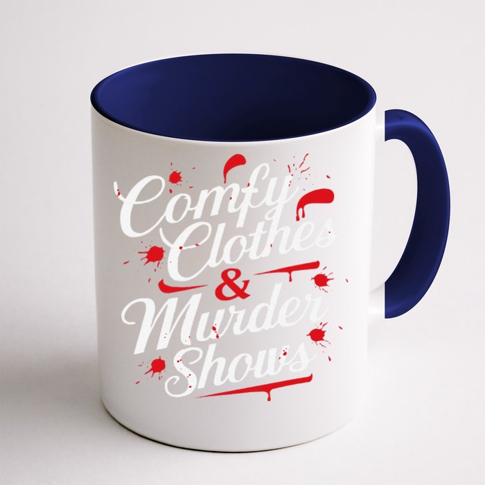 Murder Mystery Detective Documentary True Crime Front & Back Coffee Mug