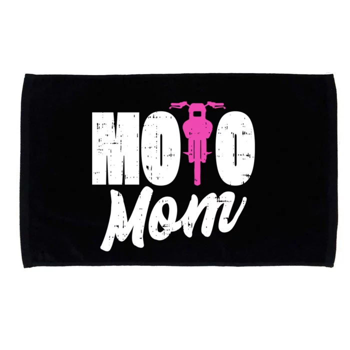 Motorcycle Motocross Dirt Bike Racing Moto Mom Gift Microfiber Hand Towel