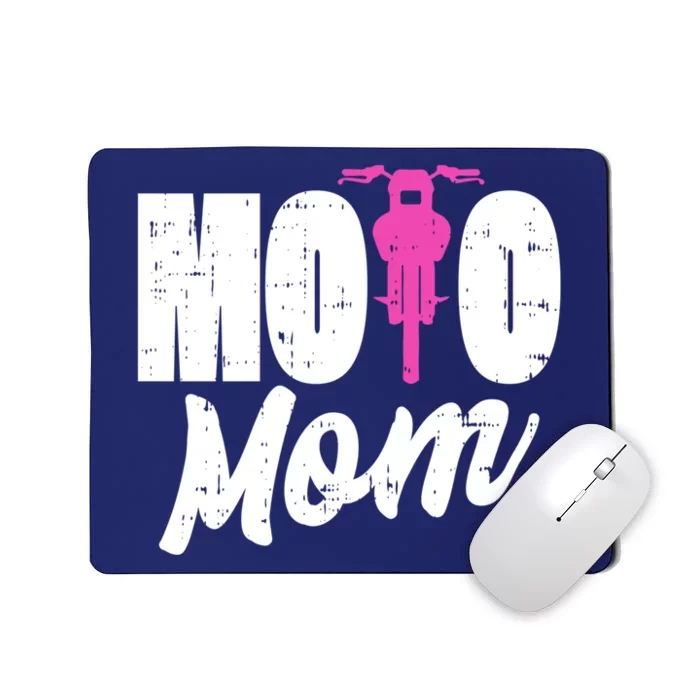 Motorcycle Motocross Dirt Bike Racing Moto Mom Gift Mousepad