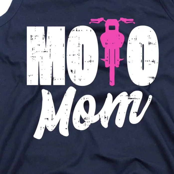 Motorcycle Motocross Dirt Bike Racing Moto Mom Gift Tank Top