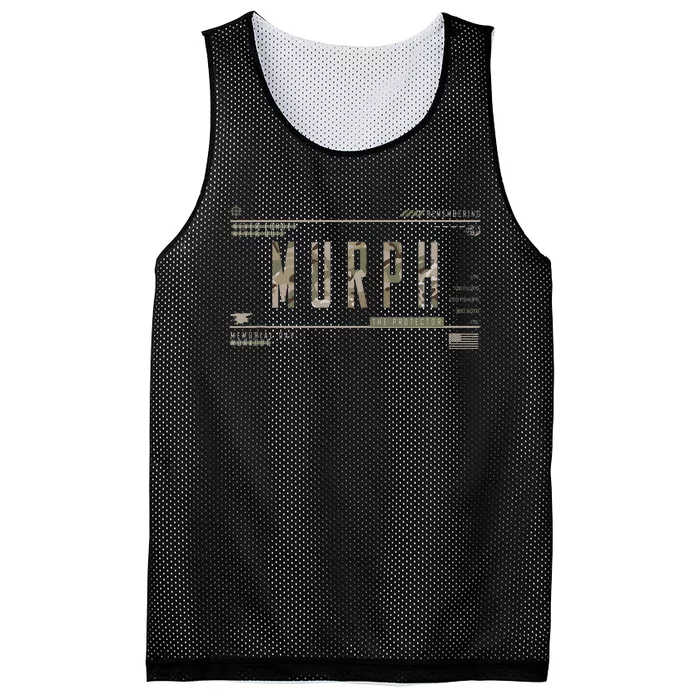 Murph Memorial Day Workout Wod Badass Military Workout Gift Mesh Reversible Basketball Jersey Tank