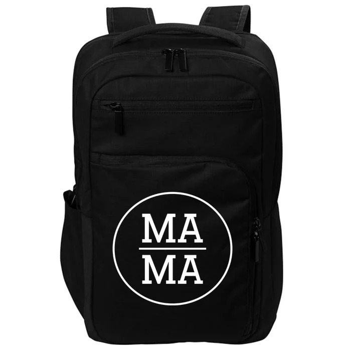 Mom Mothers Day Strong Mom Gift Mom Huste Gift Impact Tech Backpack