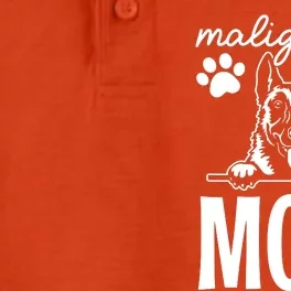 Maligator Mom Dog Dry Zone Grid Performance Polo