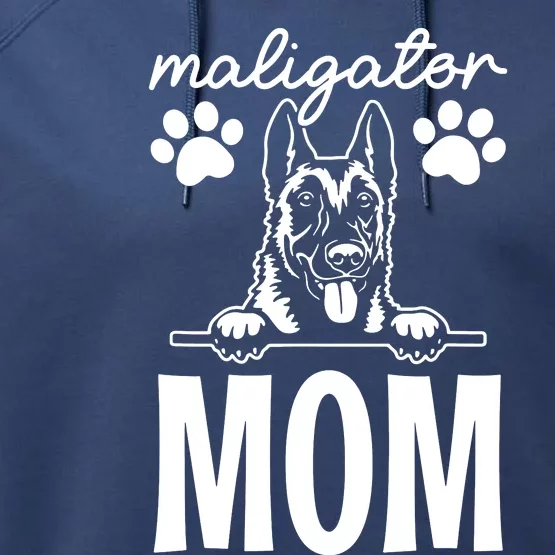 Maligator Mom Dog Performance Fleece Hoodie