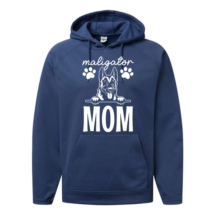 Maligator Mom Dog Performance Fleece Hoodie