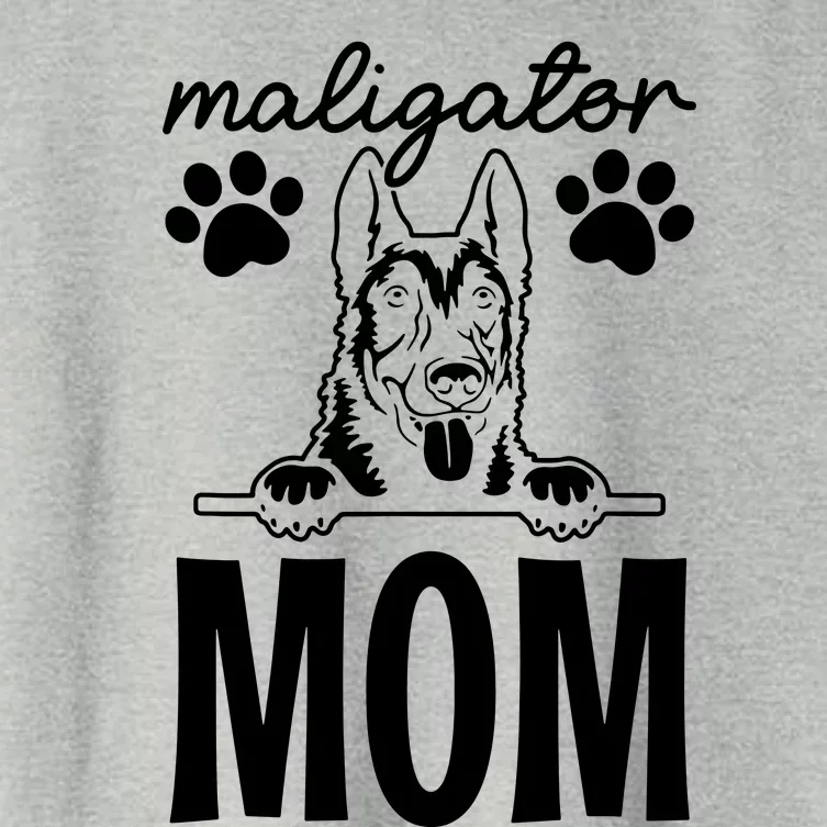 Maligator Mom Dog Women's Crop Top Tee