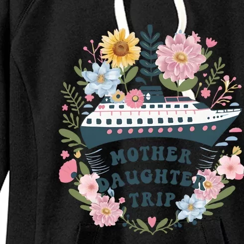 Matching Mother Daughter Cruise Family Trip Women's Fleece Hoodie