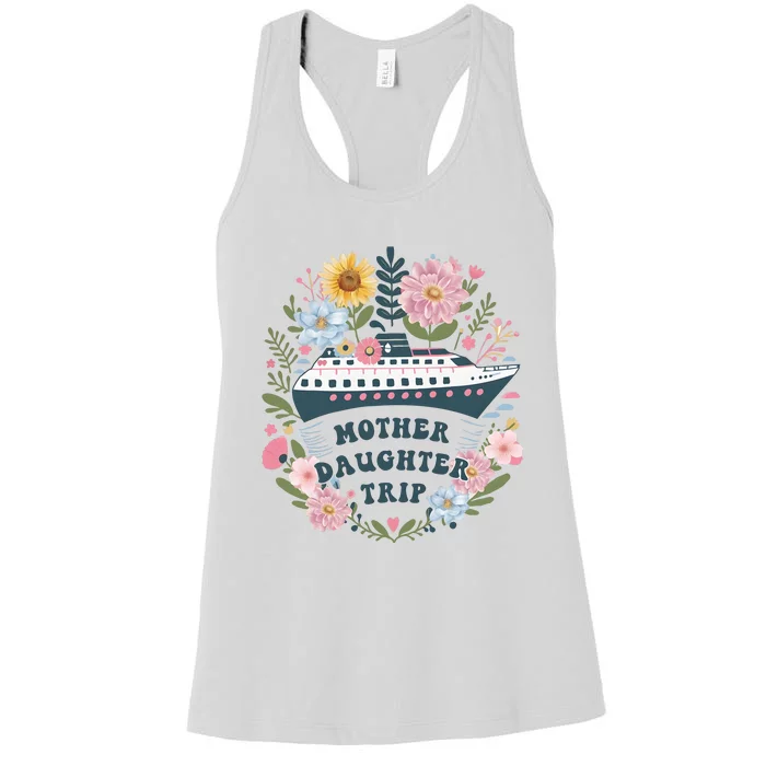 Matching Mother Daughter Cruise Family Trip Women's Racerback Tank