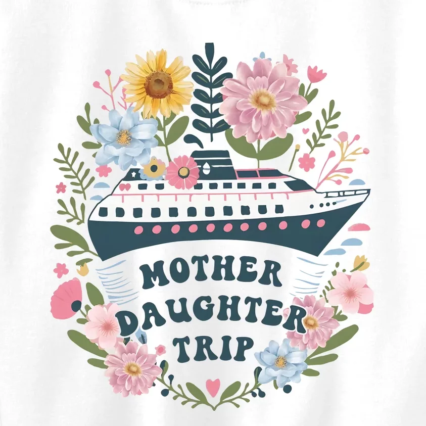 Matching Mother Daughter Cruise Family Trip Kids Sweatshirt