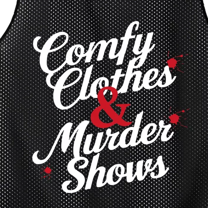 Murder Mystery Detective Documentary True Crime Mesh Reversible Basketball Jersey Tank