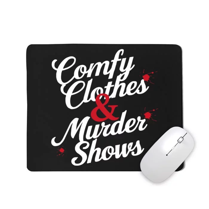 Murder Mystery Detective Documentary True Crime Mousepad