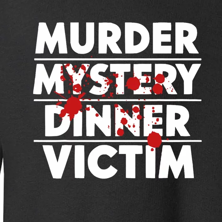 Murder Mystery Detective Documentary True Crime Toddler Sweatshirt