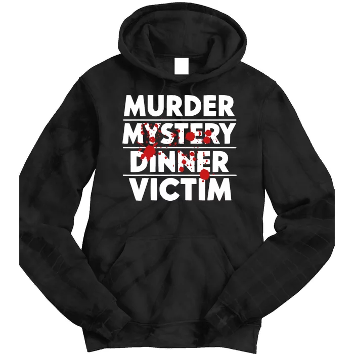 Murder Mystery Detective Documentary True Crime Tie Dye Hoodie