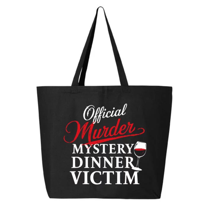 Murder Mystery Detective Documentary True Crime 25L Jumbo Tote