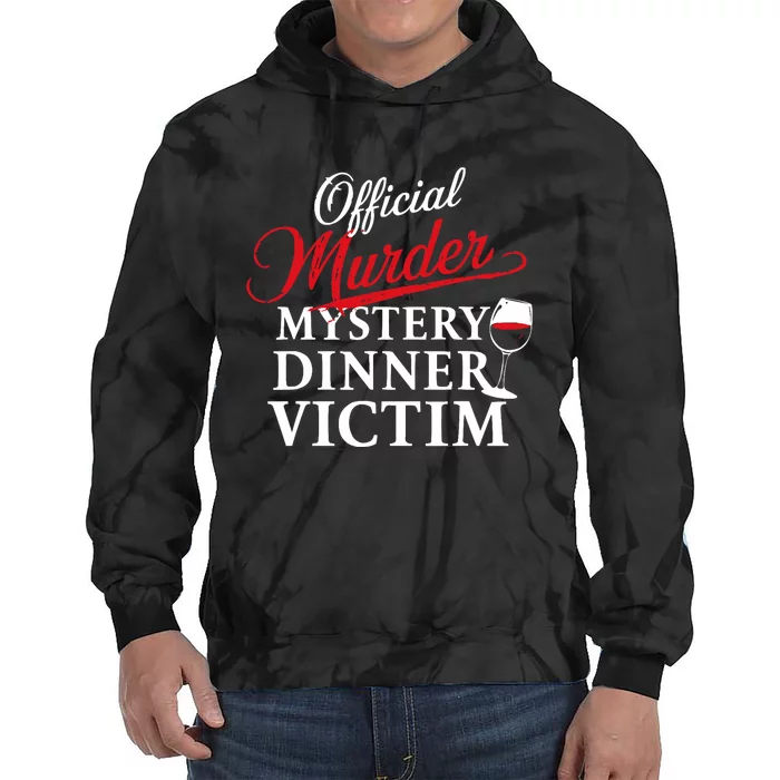 Murder Mystery Detective Documentary True Crime Tie Dye Hoodie