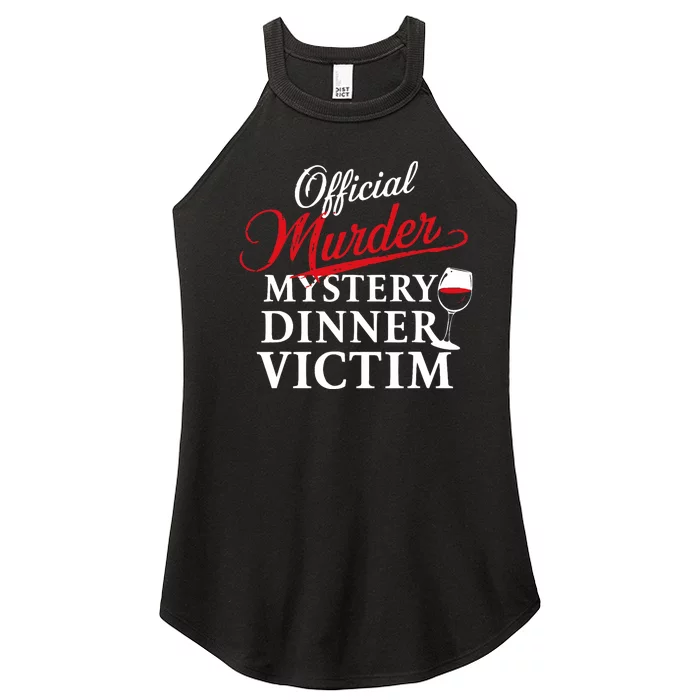 Murder Mystery Detective Documentary True Crime Women’s Perfect Tri Rocker Tank