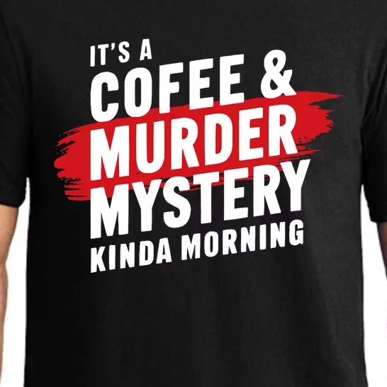 Murder Mystery Detective Documentary True Crime Pajama Set