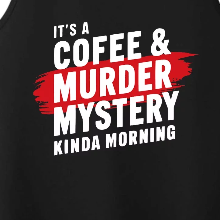 Murder Mystery Detective Documentary True Crime Performance Tank