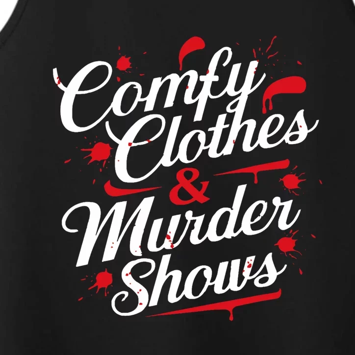 Murder Mystery Detective Documentary True Crime Performance Tank