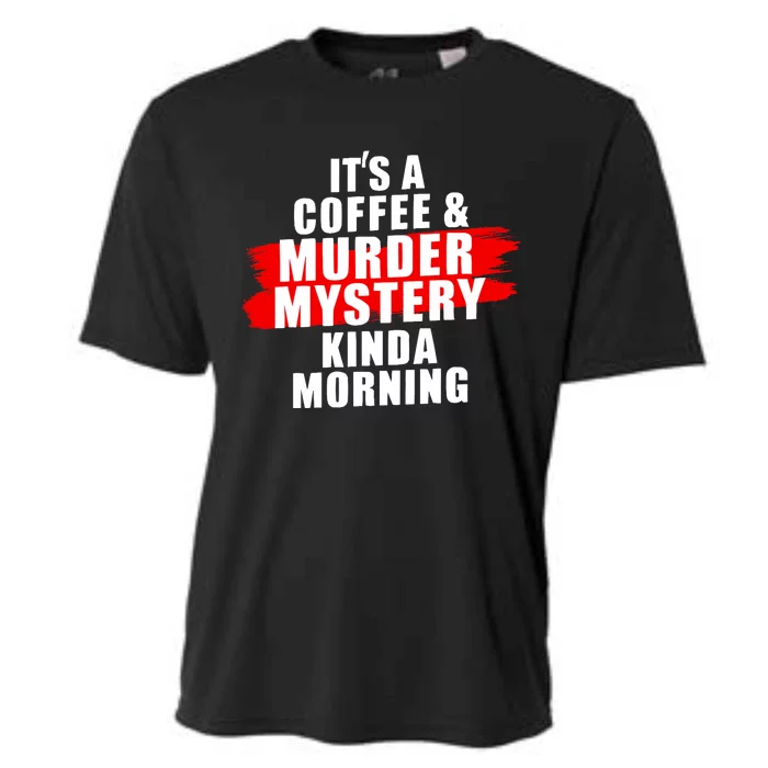 Murder Mystery Detective Documentary True Crime Cooling Performance Crew T-Shirt