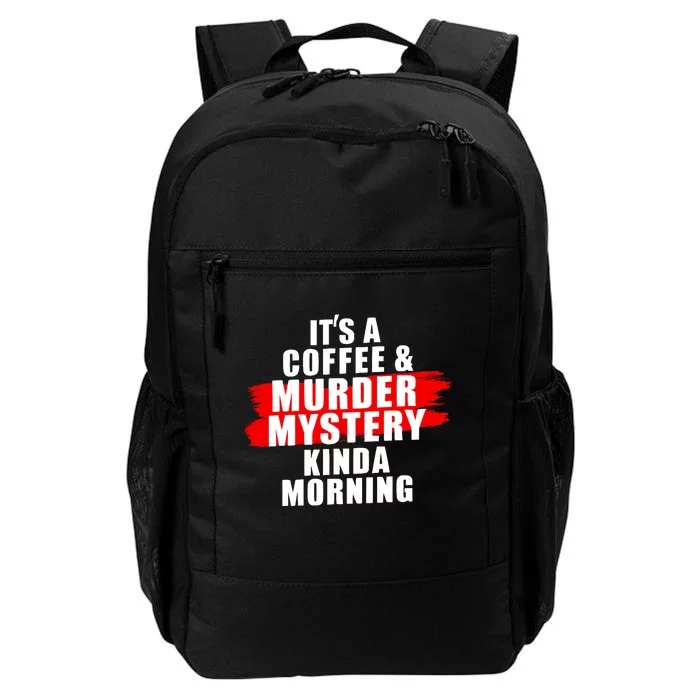 Murder Mystery Detective Documentary True Crime Daily Commute Backpack