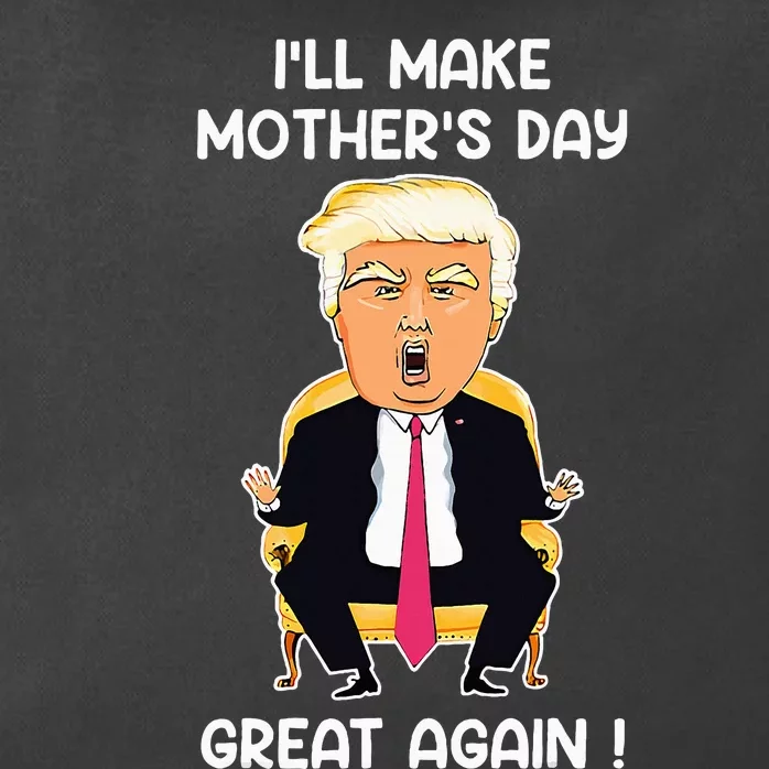 Make MotherS Day Great Again Mom Ltsp Donald Trump Zip Tote Bag