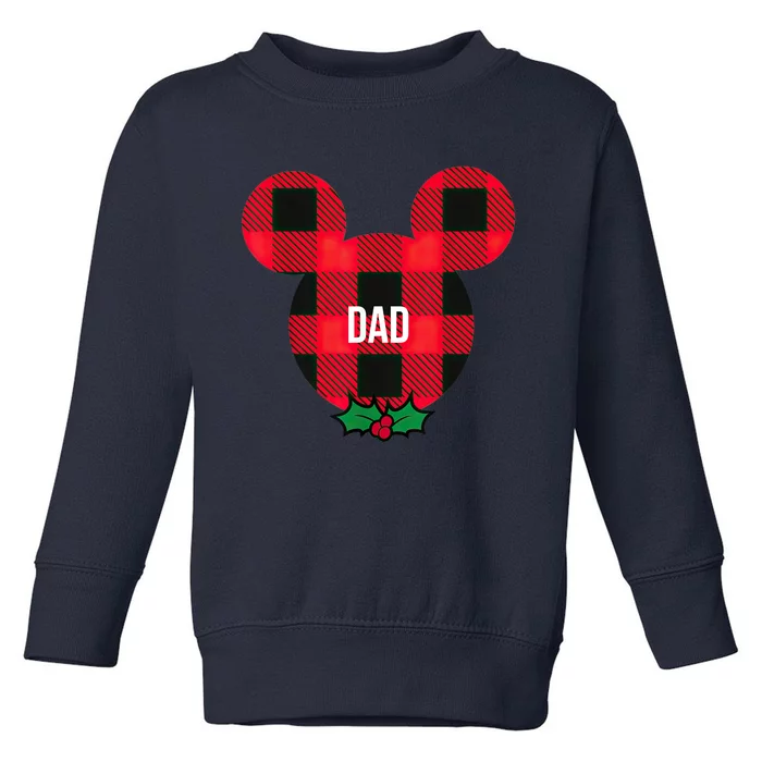 Mickeyy Mouse DAD Holiday Family Shirt Toddler Sweatshirt