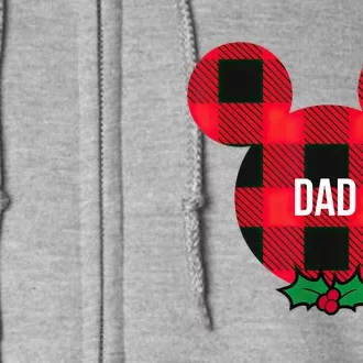 Mickeyy Mouse DAD Holiday Family Shirt Full Zip Hoodie