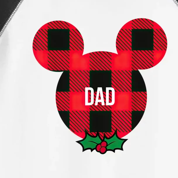 Mickeyy Mouse DAD Holiday Family Shirt Toddler Fine Jersey T-Shirt