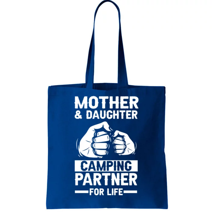 Mom Mother Daughter Camping Gift Tote Bag