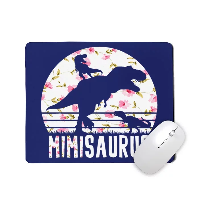 Mimisaurus Mothers Day Dinosaur Lover Funny Mom Of 2 Gift Mousepad