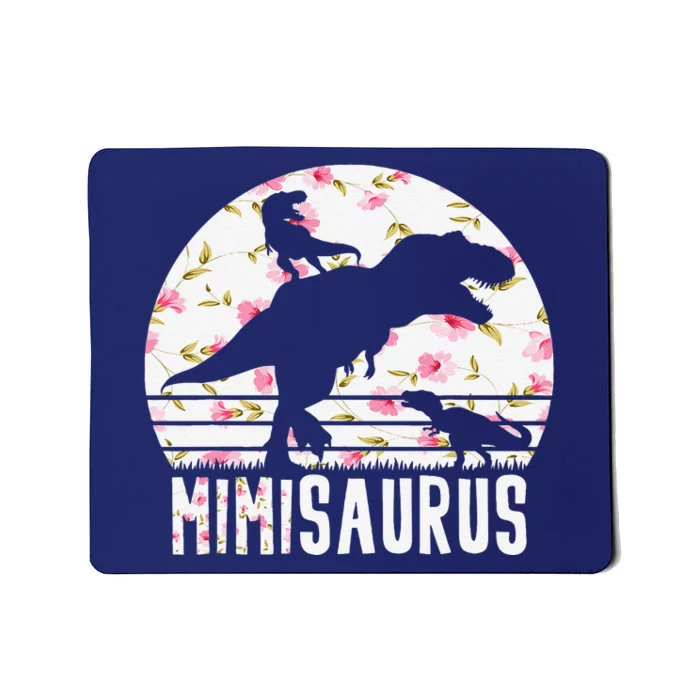 Mimisaurus Mothers Day Dinosaur Lover Funny Mom Of 2 Gift Mousepad