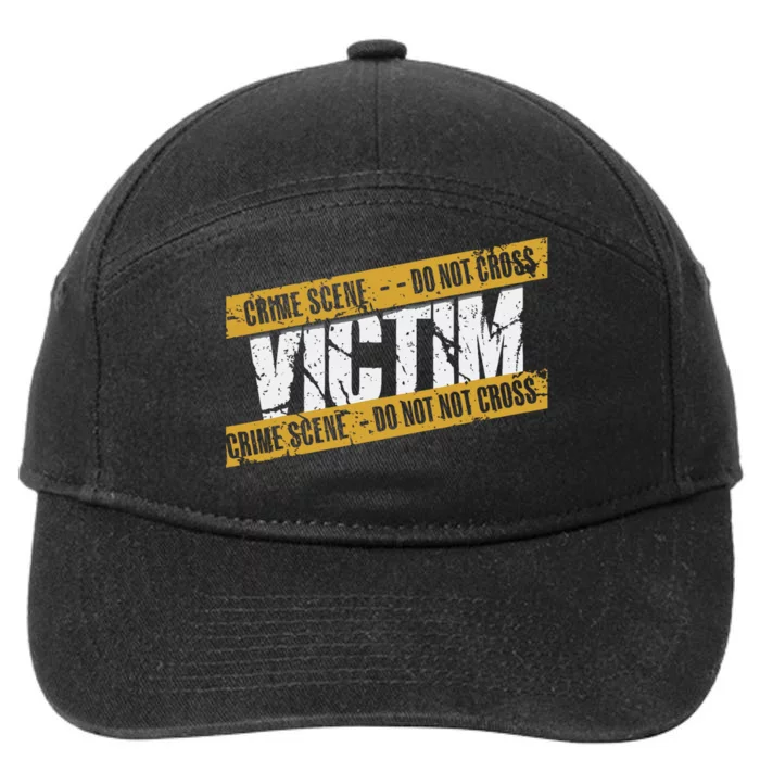 Murder Mystery Detective Documentary True Crime 7-Panel Snapback Hat