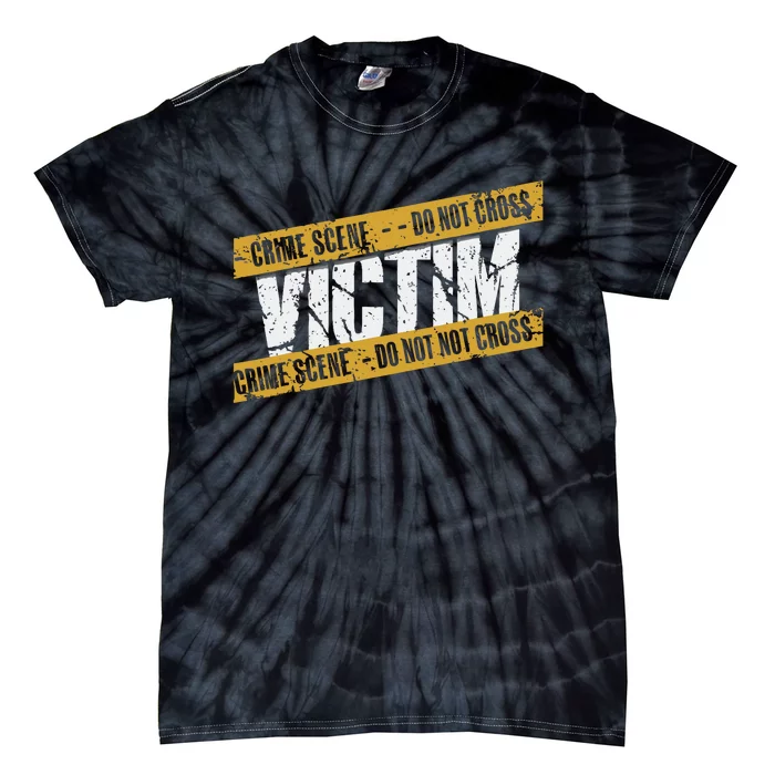 Murder Mystery Detective Documentary True Crime Tie-Dye T-Shirt