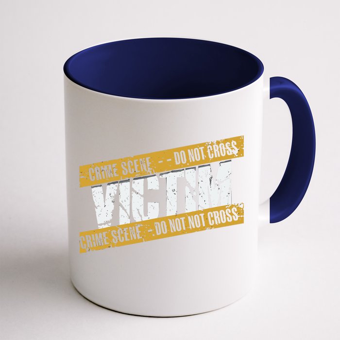 Murder Mystery Detective Documentary True Crime Front & Back Coffee Mug