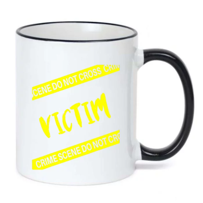 Meme Mystery Dinner Victim Black Color Changing Mug