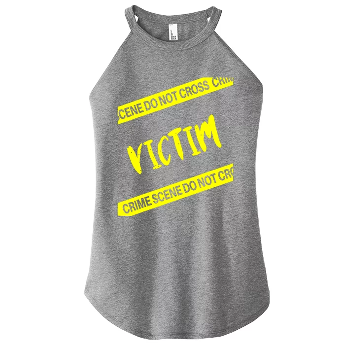 Meme Mystery Dinner Victim Women’s Perfect Tri Rocker Tank