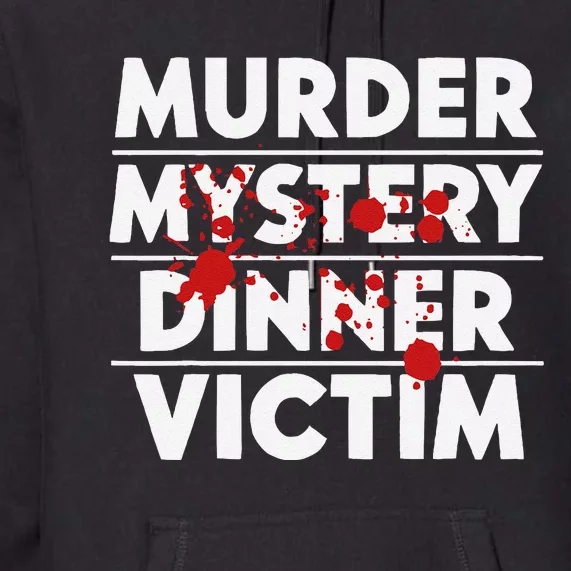 Murder Mystery Detective Documentary True Crime Premium Hoodie