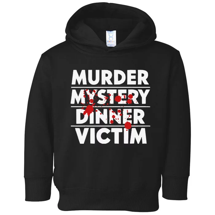 Murder Mystery Detective Documentary True Crime Toddler Hoodie