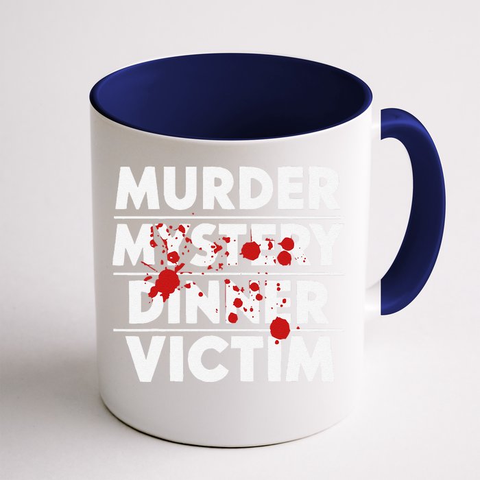 Murder Mystery Detective Documentary True Crime Front & Back Coffee Mug