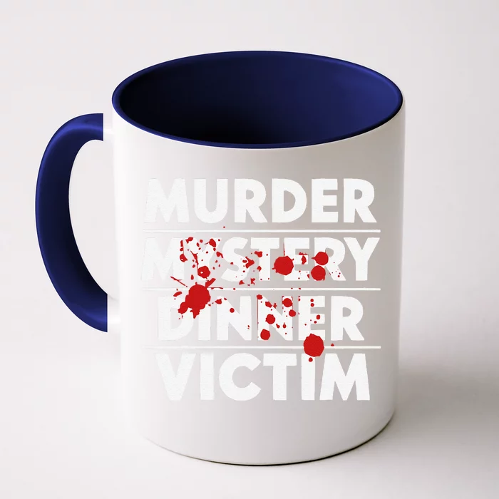 Murder Mystery Detective Documentary True Crime Front & Back Coffee Mug