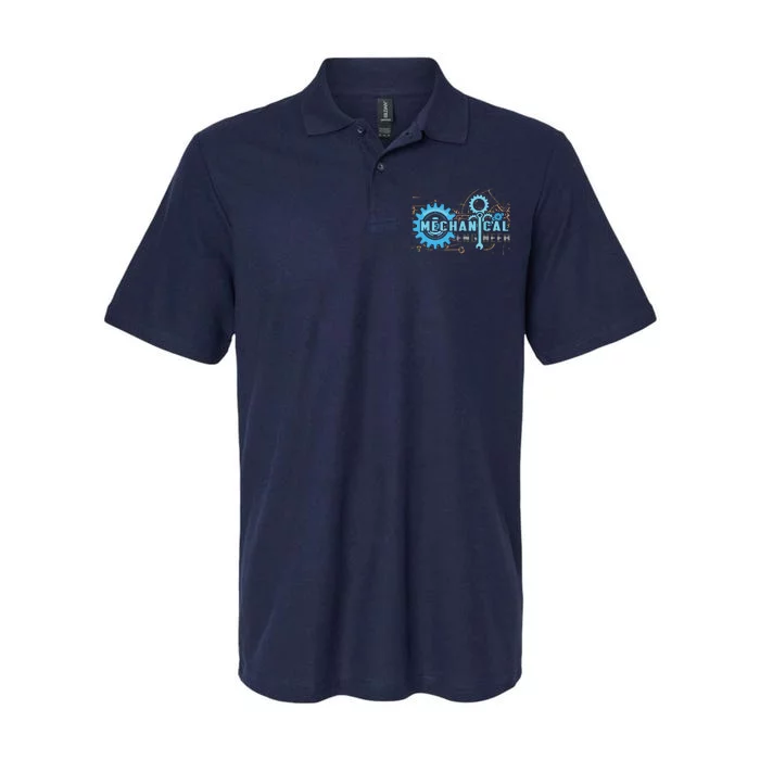 Men Mechanical Engineer For Engineer Student Engineering Softstyle Adult Sport Polo